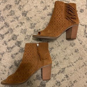 Tom Peep Toe Booties
